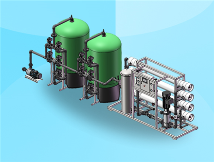 8吨/时 反渗透设备，辽宁水处理生产厂家长期提供纯水设备