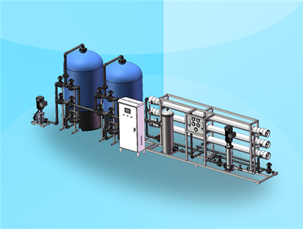 12吨/时反渗透设备 辽宁纯水设备生产厂家 12吨每小时纯水设备