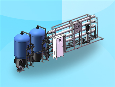 16吨/时反渗透设备 辽宁纯水设备生产厂家 16吨每小时纯水设备